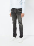distressed skinny jeans
