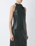 leather top