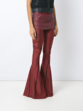 flared panelled trousers