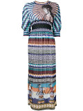 Minoan goddess maxi dress