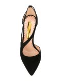 strappy court shoes
