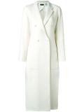 buttoned long coat