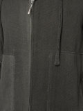 pocket front zip-up hoodie