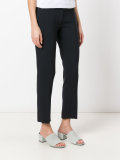 tailored cropped trousers