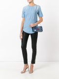 DD flap crossbody bag