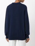 'love' pattern jumper