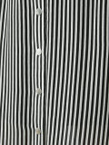 belted striped skirt
