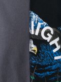 contrast patchwork T-shirt 