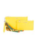 scarf detail clutch