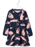 'Rabbit' sweatshirt dress