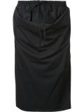 drawstring baggy skirt