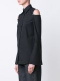 cut-out shoulders shirt