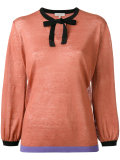 lace up blouse 