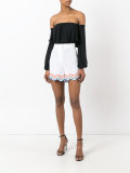 rainbow trim shorts