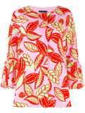 printed oversized jacket 