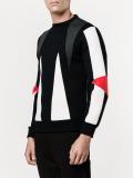 panelled sweatshirt 