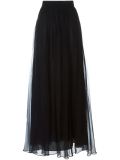 layered maxi skirt