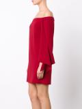off-shoulders shift dress
