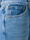 dyed hem jeans