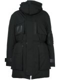 buckle strap parka