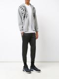 knit ankle jogging trousers