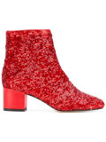 sequinned ankle boots