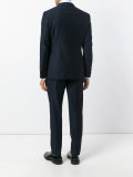 pinstripe two-piece suit