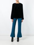 velvet blouse