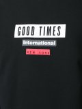 'Good Times'印花套头衫