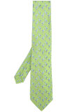 flamingos print tie 