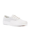 perforated decoration sneakers