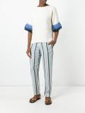 striped pants