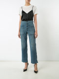 double-layered T-shirt camisole