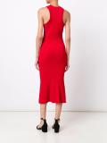 ribbed midi dress