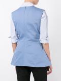 flared sleeveless top