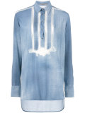 stripes detail shirt