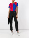 geometric print T-shirt
