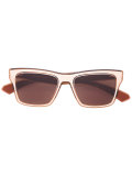 brown lens square sunglasses