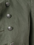 military stand-up collar jacket