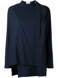 'Uzo' asymmetric blouse