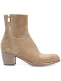 zipped boots
