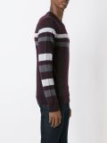 contrast stripe jumper 