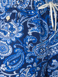 paisley print shorts