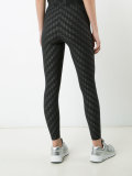 stepped pattern leggings