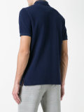 contrast collar polo shirt 