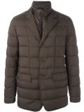 zipped padded jacket