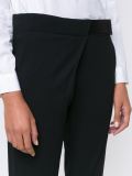 skinny deconstructed trousers