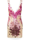 Embellished polyamide dress