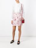 floral print pegged skirt
