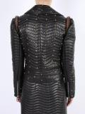 quilted biker jacket